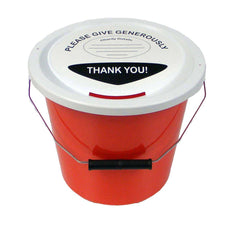 Charity Money Collection Bucket 5 Litres