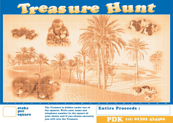 Treasure Hunt Poster Game