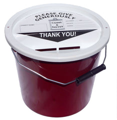 Charity Money Collection Bucket 5.7 Litres