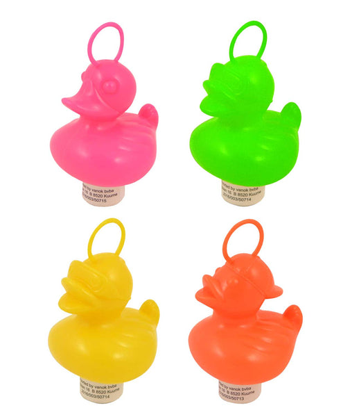 20 Weighted 7cm Plastic Ducks for Hook-a-Duck - Assorted Colours