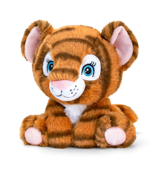 Keel Tiger Adoptable World Soft Toy (Keel Eco) 16cm