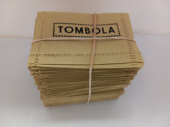 100 Winner Tombola Tickets (Yellow) - Not Numbered