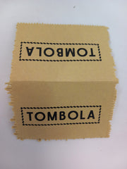 100 Winner Tombola Tickets (Yellow) - Not Numbered