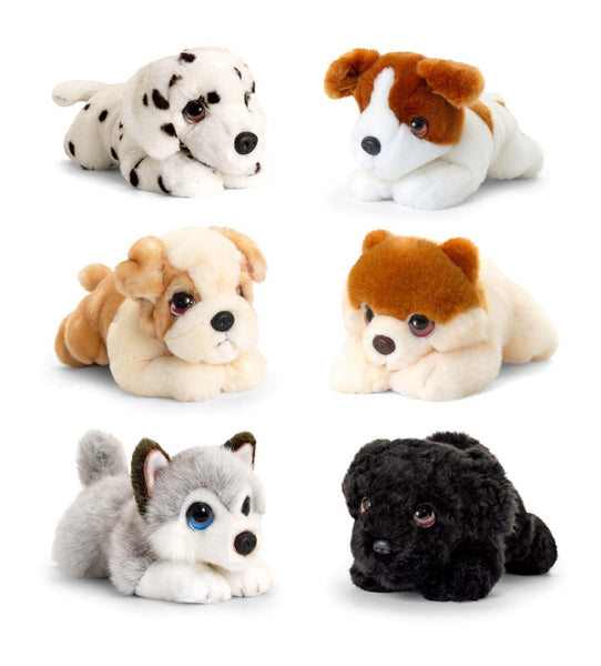 Keel Signature Cuddle Puppy Dog Soft Toy 25cm - PACK OF 6 DOGS