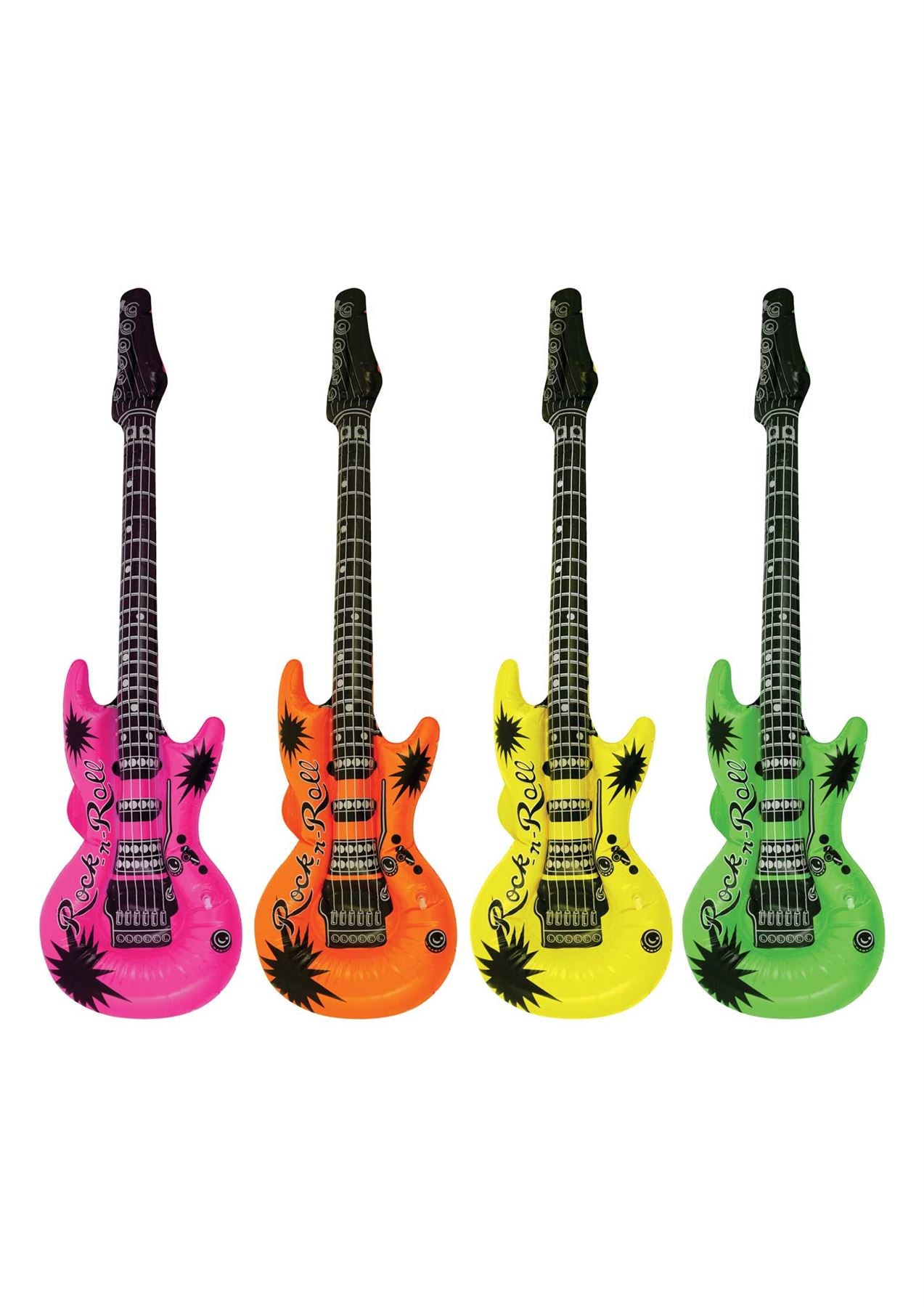 12 Inflatable Guitars 55cm