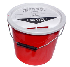 Charity Money Collection Bucket 5.7 Litres