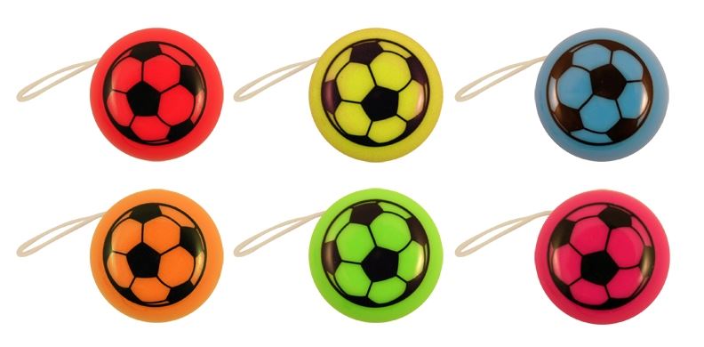 72 Mini Football Yo-Yos