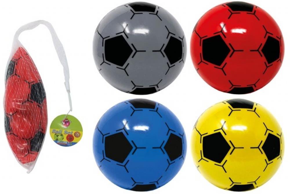 10 Uninflated Plastic Footballs