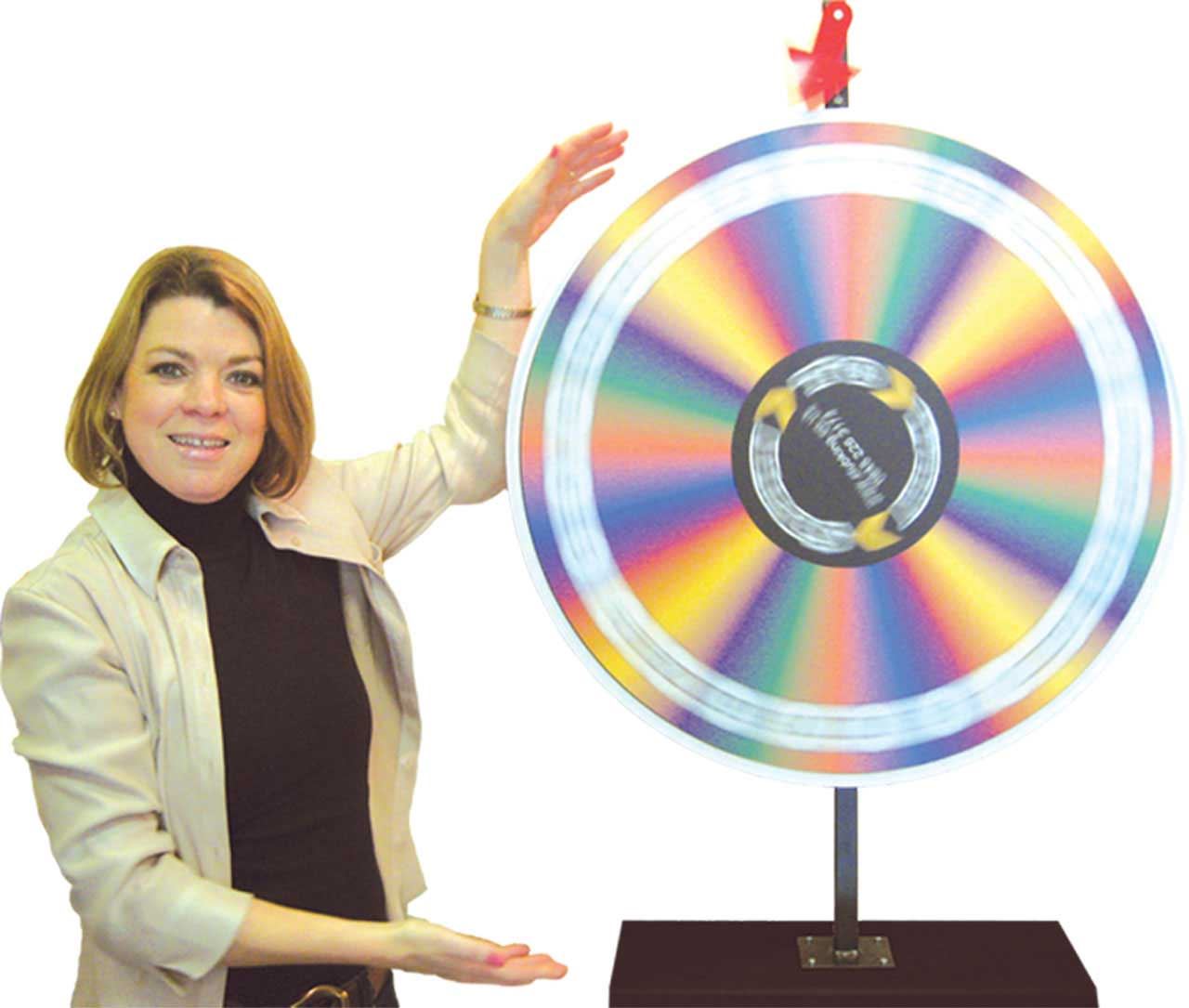Traditional Wheel Of Fortune Desktop Standard - 70cm