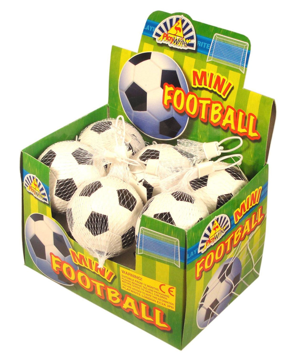 12 Mini Soft Footballs