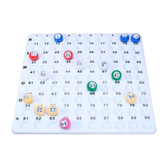 Medium Bingo Cage with 22mm Balls & Checkboard