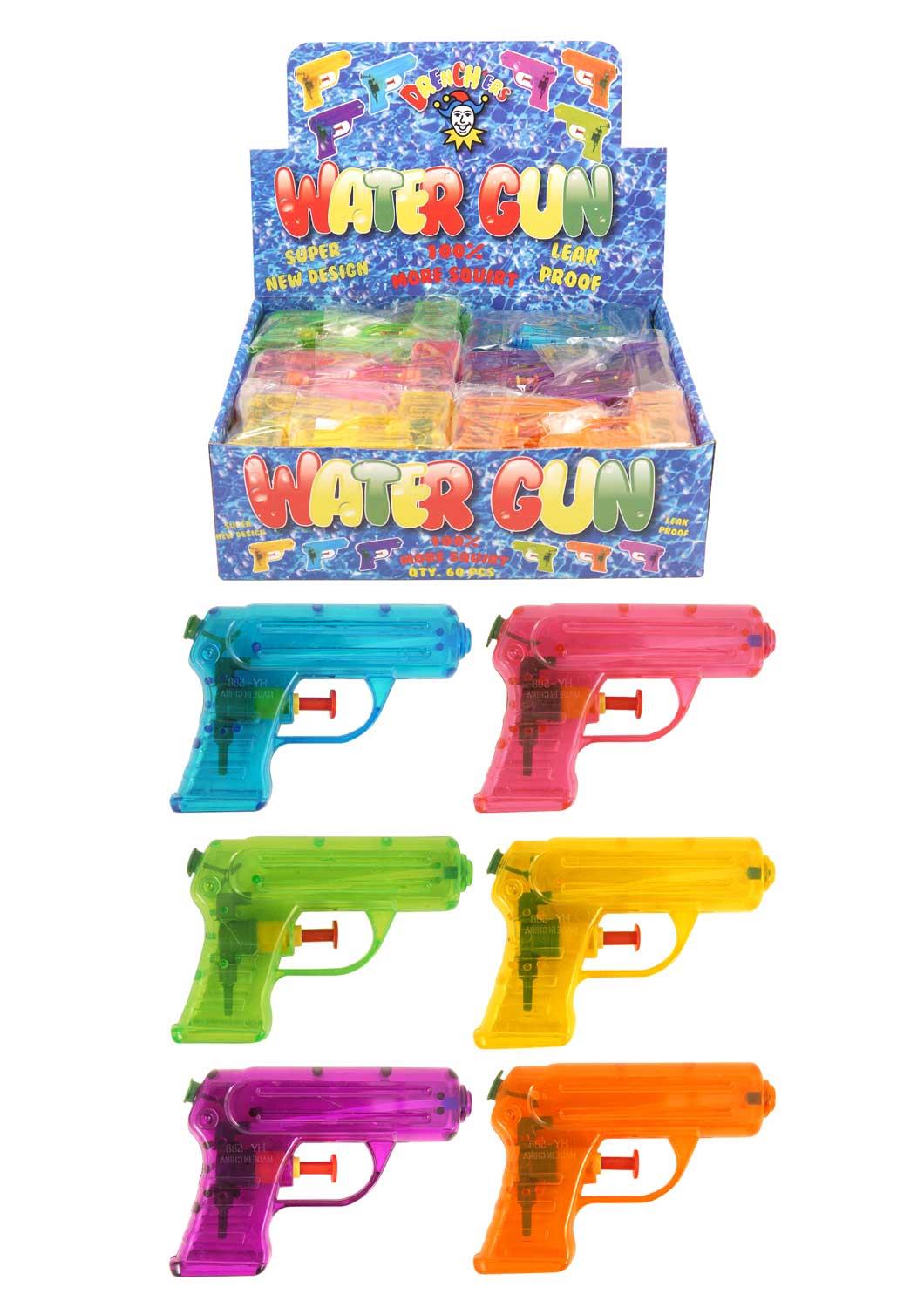 60 Space Gun Water Pistols 11cm