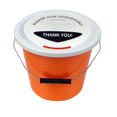 Charity Money Collection Bucket 5 Litres