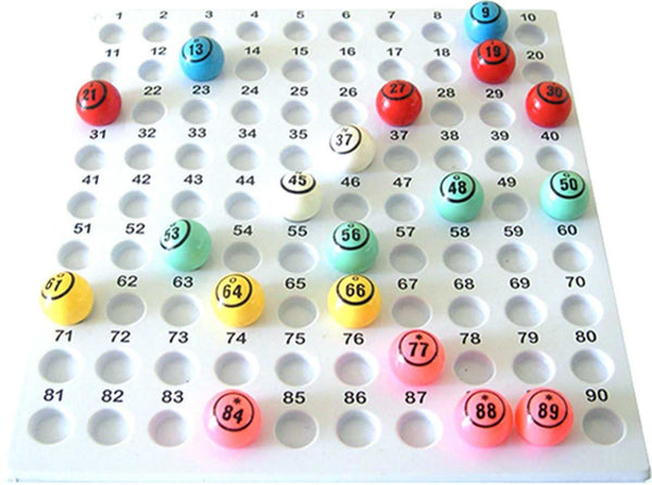Large Bingo Checkboard for 38mm Balls